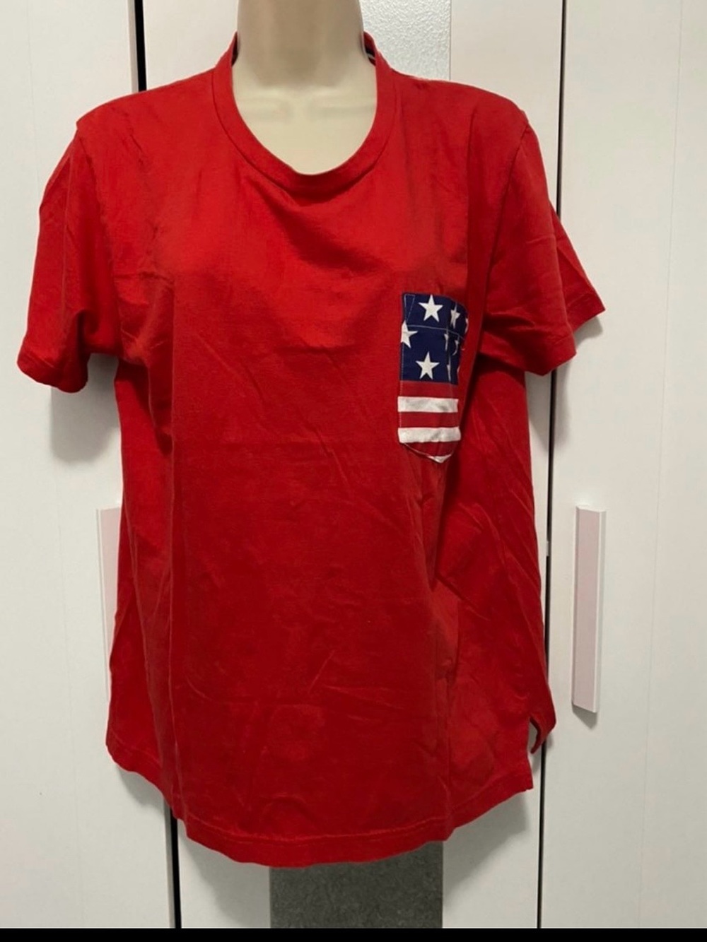PINK Victoria's Secret Red 4th of July tee